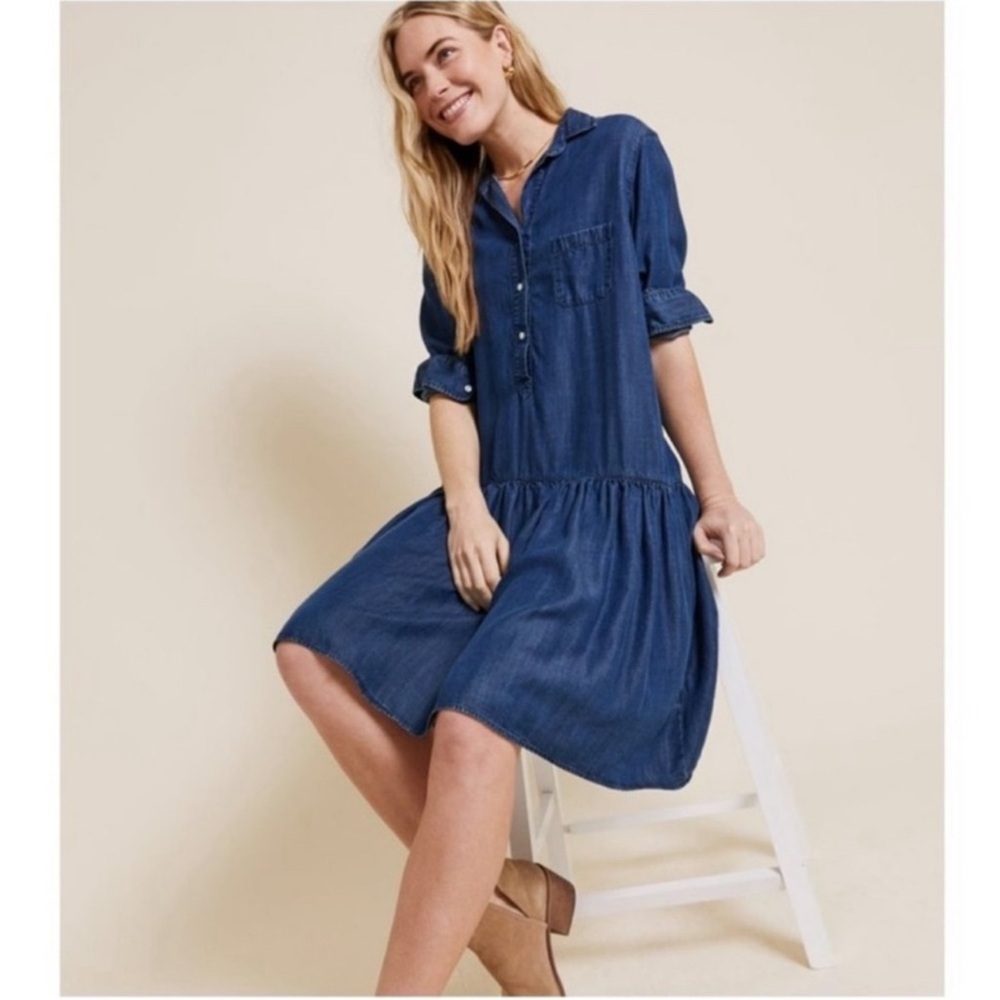 Grayson The Changemaker Dress Liquid Lyocell Blue Size 02 / S